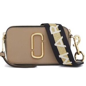 New Authentic MARC JACOBS The Snapshot Color-French Gray Multi